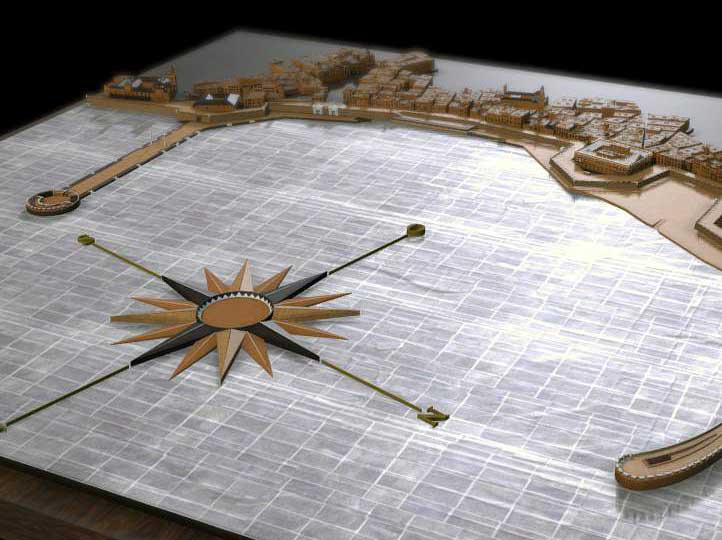 Reconstrucción virtual del frente portuario de la ciudad de Cádiz en el siglo XVIII